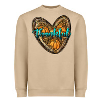 Mushroom thankful pumpkin heart Heavyweight Sweatshirt - RanaPortraitStore