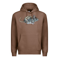 Chestnut packrat aka, woodrat Premium Hoodie - LillyAllenDesigns