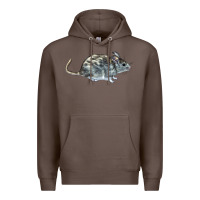 Coffee packrat aka, woodrat Premium Hoodie - LillyAllenDesigns