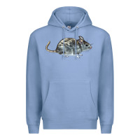 Colony Blue packrat aka, woodrat Premium Hoodie - LillyAllenDesigns