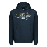 Navy packrat aka, woodrat Premium Hoodie - LillyAllenDesigns