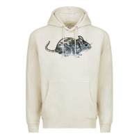 Oatmeal Heather packrat aka, woodrat Premium Hoodie - LillyAllenDesigns