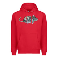 Red packrat aka, woodrat Premium Hoodie - LillyAllenDesigns