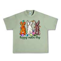 Oil Green happy easter day with sports Urban Heavy Tee - Neo Western