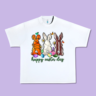 Happy Easter Day With Sports Urban Heavy Tee Designed By Neo Western