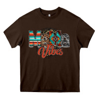 Chocolate Brown mama vibes Heavy Core Tee - RacoonDesign