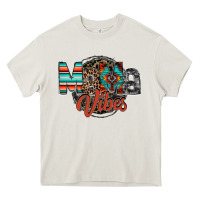 Cream mama vibes Heavy Core Tee - RacoonDesign