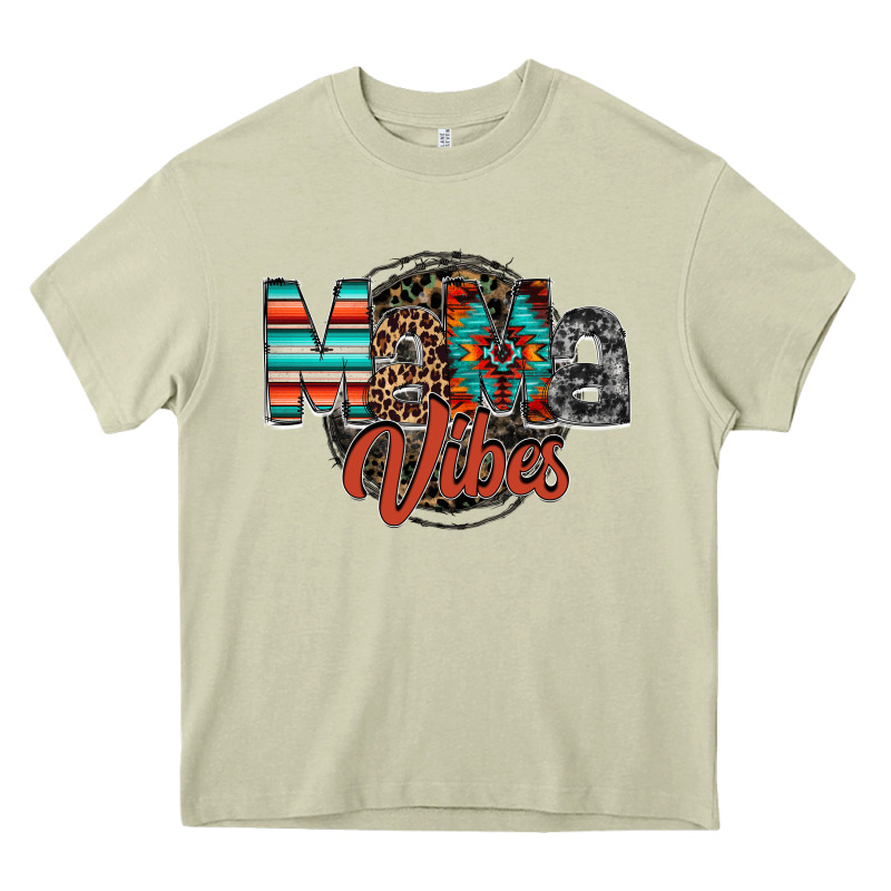 Mama Vibes Heavy Core Tee by RacoonDesign | Teevron