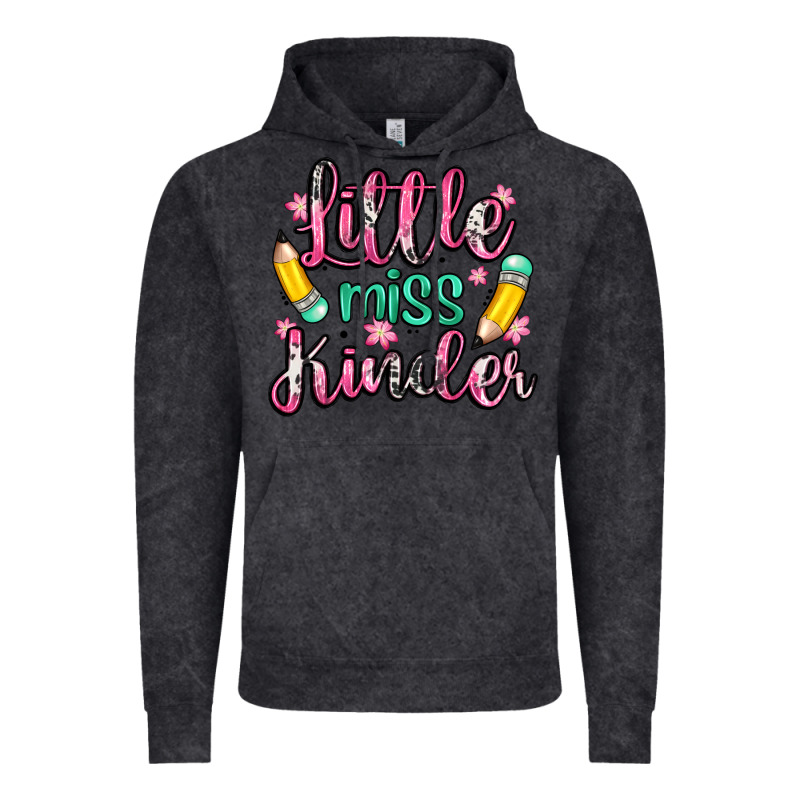 Little Miss Kindergarten Vintage Hoodie by Zillion Design Studio | Teevron