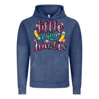Vintage Denim little miss kindergarten Vintage Hoodie - Zillion Design Studio