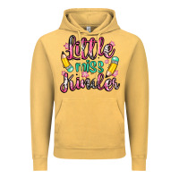 Vintage Mustard little miss kindergarten Vintage Hoodie - Zillion Design Studio