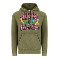 Vintage Olive little miss kindergarten Vintage Hoodie - Zillion Design Studio