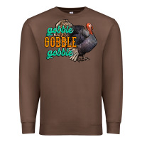 Chestnut Thanksgiving turkey gobble gobble Premium Sweatshirt - NancyCooperArtShop