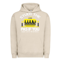 Pigment French Oak Study the past if you would define the future shi Urban Hoodie - Bettercallsaul