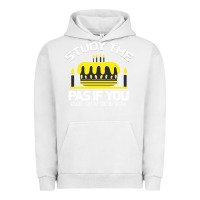 Pigment Lunar Rock Study the past if you would define the future shi Urban Hoodie - Bettercallsaul