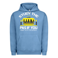 Pigment Pebble Blue Study the past if you would define the future shi Urban Hoodie - Bettercallsaul