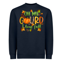 Navy oh my gourd i love fall Heavyweight Sweatshirt - Zillion Design Studio