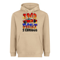 Mushroom two fast two curious boys birthday racing car Heavyweight Hoodie - MaliasSmallBusiness