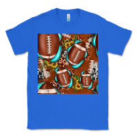 True Royal football leopard gemstone sunflower seamless pattern Classic Tee - JahusDesignShop