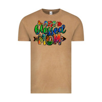 Vintage Camel one blessed mom autism Vintage Tee - Zillion Design Studio