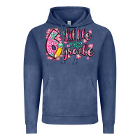 Vintage Denim little miss 6th grade Vintage Hoodie - Zillion Design Studio