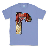Colony Blue farm life alphabet lowercase letters r Classic Tee - BundleAndBundleShop