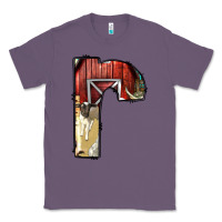 Lavender farm life alphabet lowercase letters r Classic Tee - BundleAndBundleShop