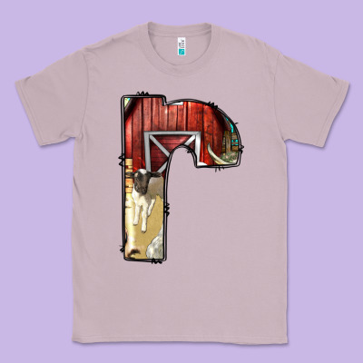 Farm Life Alphabet Lowercase Letters R Classic Tee Designed By Bundleandbundleshop