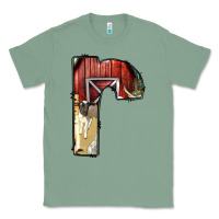 Sage farm life alphabet lowercase letters r Classic Tee - BundleAndBundleShop