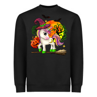 Black halloween unicorn Heavyweight Sweatshirt - Zillion Design Studio
