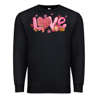 Black love mexican conchas valentines day Premium Sweatshirt - MaliasSmallBusiness