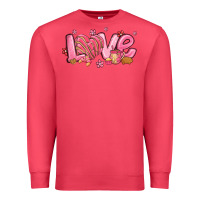 Cardinal love mexican conchas valentines day Premium Sweatshirt - MaliasSmallBusiness