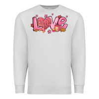 Dove Grey love mexican conchas valentines day Premium Sweatshirt - MaliasSmallBusiness