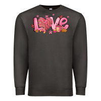 Smoke love mexican conchas valentines day Premium Sweatshirt - MaliasSmallBusiness