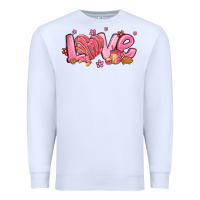 White love mexican conchas valentines day Premium Sweatshirt - MaliasSmallBusiness