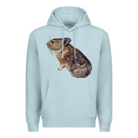 Blue Mist pika Premium Hoodie - LillyAllenDesigns
