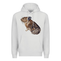 Dove Grey pika Premium Hoodie - LillyAllenDesigns