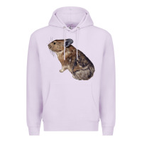 Lilac pika Premium Hoodie - LillyAllenDesigns