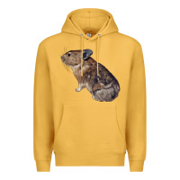 Mustard pika Premium Hoodie - LillyAllenDesigns