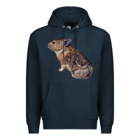 Navy pika Premium Hoodie - LillyAllenDesigns
