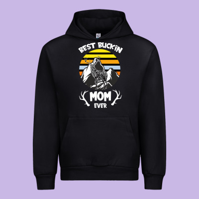 Best Buckin Mom Ever Urban Hoodie Designed By Bettercallsaul