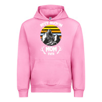 Fuchsia Pink Best Buckin Mom Ever Urban Hoodie - Bettercallsaul