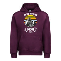 Mauve Wine Best Buckin Mom Ever Urban Hoodie - Bettercallsaul
