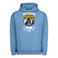 Pigment Pebble Blue Best Buckin Mom Ever Urban Hoodie - Bettercallsaul