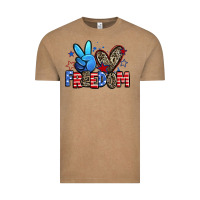 Peace Love Freedom Vintage Tee | Teevron