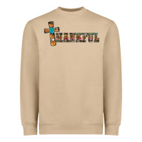 Mushroom thankful pumpkin cross Heavyweight Sweatshirt - RanaPortraitStore