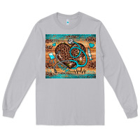 Moon Dust nurse leopard heart Long Sleeve Tee - JahusDesignShop