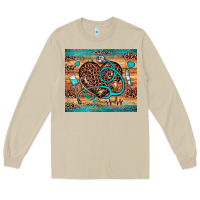 Mushroom nurse leopard heart Long Sleeve Tee - JahusDesignShop