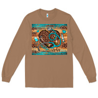 Toasted Coconut nurse leopard heart Long Sleeve Tee - JahusDesignShop