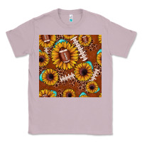 Lilac football leopard sunflower seamless pattern Classic Tee - JahusDesignShop